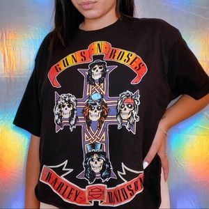 Guns & Roses Harley-Davidson Shirt